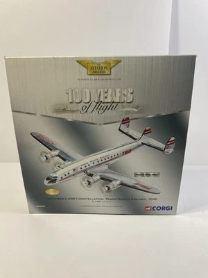 1:144 Corgi Aviation Archive 1946 Lockheed L-049 Constellation TWA AA30404 - Image 1 of 4