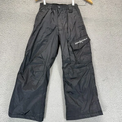 ZEROXPOSUR Black Youth S Outdoor Gear Crest Lined Insulated Winter Snow Pants - Image 1 of 4