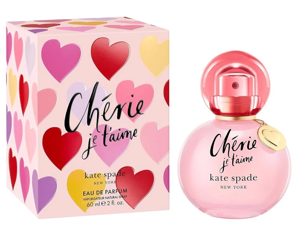 KATE SPADE Cherie Je T'aime for Women 2.0 oz 60ml Eau de Parfum Spray NEW IN BOX - Image 1 of 1