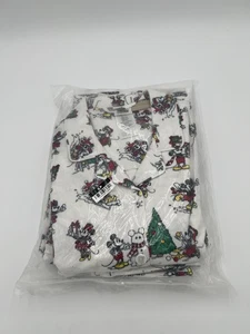 Pottery Barn Mickey Mouse Pyjama Set Damen klein Flanell Weihnachten Urlaub - Bild 1 von 6