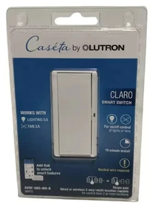 Interruptor Inteligente Lutron Caseta Claro - Blanco NUEVO ¡¡ENVÍO RÁPIDO GRATIS!!! - Imagen 1 de 1