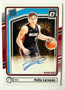 Donruss Optic Pelle Larsson 2024-25 AUTO RC clasificación térmica ¡Novato! - Imagen 1 de 3