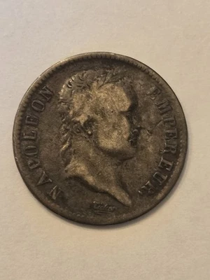 PLATA 1808 1 Franco Francia Napoleón I París Como Nuevo Foto 1 de 2