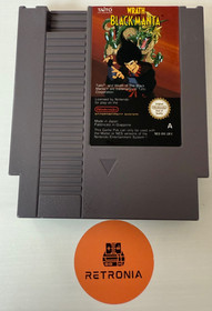 Carrito de juego Wrath Of The Black Manta Nintendo Nes versi&oacute;n PAL A UK limpio y probado