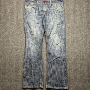 Levi's Red Collection Herren Boot Cut Jeans Baumwolle Denim 33x30 Blau Vintage Y2K - Bild 1 von 10