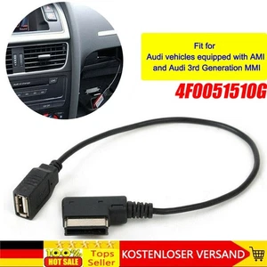 Für Audi A3 A4 A5 A6 Seat Skoda Media In Micro USB MDI AMI MMI AUX Adapter Kabel - Bild 1 von 17