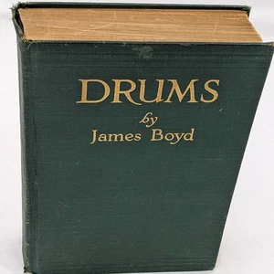 Drums By James Boyd Antiquarian Book Revolutionary War Novel Early Printing 1925 - Foto 1 di 16