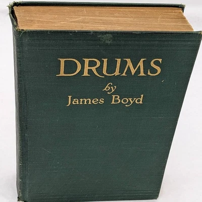 Drums By James Boyd Antiquarian Book Revolutionary War Novel Early Printing 1925 Foto 1 de 4