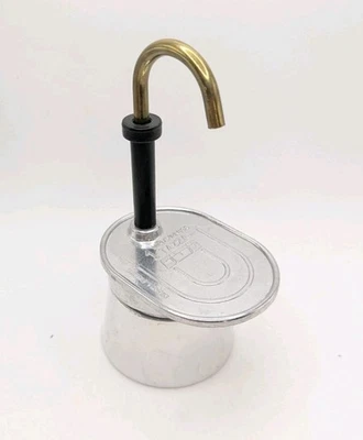 Cafetera italiana vintage L. Bialetti Tazza Mini Express 1 aluminio espresso Foto 1 de 4