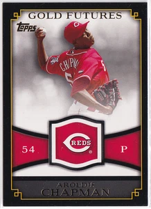 2012 Topps Gold Futures #GF8 Aroldis Chapman - Foto 1 di 1