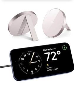 ESR HaloLock Kickstand MagSafe Wireless Charger-Pastel Pink - Picture 1 of 10