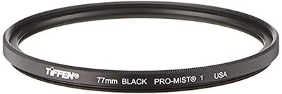 77Mm Black Pro Mist Camera Lens Filter For Soft Light And Delicate Effects - Image 1 of 4