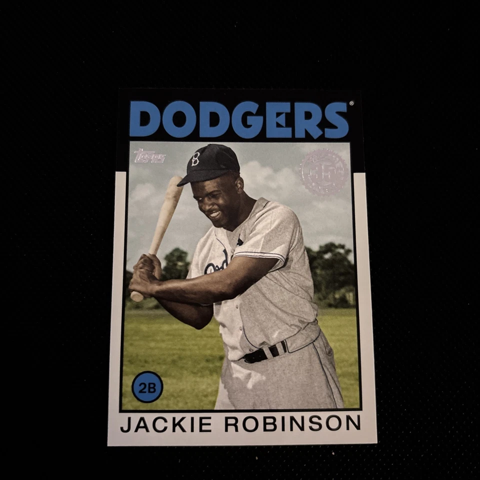 Jackie Robinson 2021 Topps 35th Anniversary #86B-88 Brooklyn Dodgers - Image 1 of 2