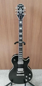 EPIPHONE LES PAUL PROPHECY BLACK AGED G (NO250701) - Picture 1 of 12