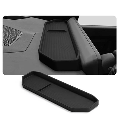 For Kia EV9 2024 2025 Dashboard Organizer Box Store Essentials Behind Screen - Image 1 of 4