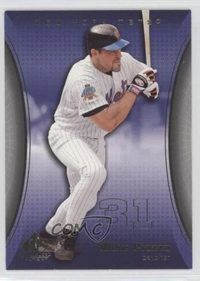2004 SP Game Used Patch Mike Piazza #9 HOF - Image 1 of 2