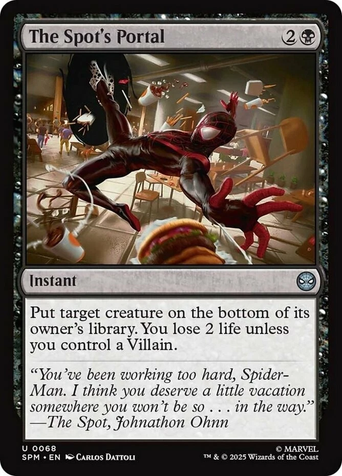 x4 The Spot's Portal - Foil U MTG Marvel's Spider-Man M/NM, English - Image 1 of 1