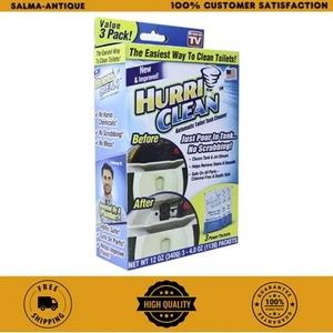 HurriClean 13 oz. Automatic Toilet Tank All-Purpose Cleaner (3-Pack) - Picture 1 of 7
