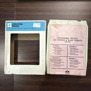 Rare Led Zeppelin Black Sabbath Dynamic Rock Truckstop 8-Track Twin Pack WORKS - Picture 1 of 6