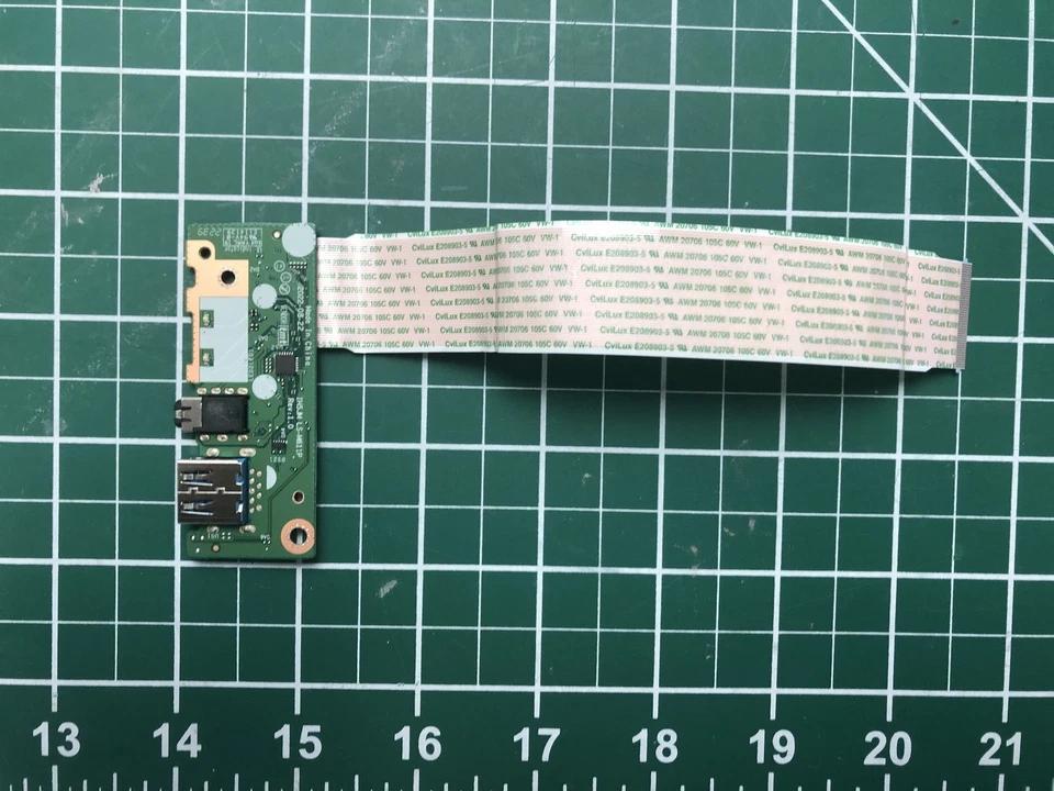 Acer Aspire 3 A315-24P Series Audio USB Board w/ Cable LS-M611P - Image 1 of 1