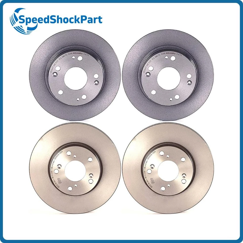 Juego de rotor de freno de disco delantero trasero para Acura ILX 2014 2015 2013-2015 Honda Civic Foto 1 de 4