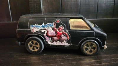 De colección 1976 Midniters Dark Angel Van Mattel Power Shifters Works Foto 1 de 4