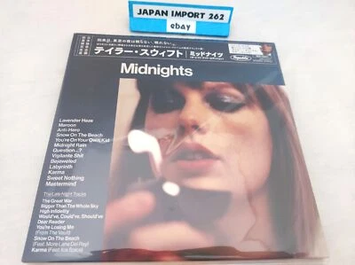 The Late Night Edition / Taylor Swift Midnights Japan Ltd CD with Pick, Poster - Image 1 of 4