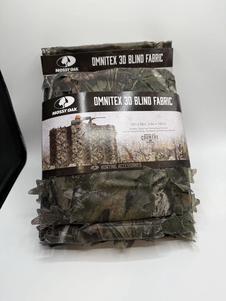 Mossy Oak Omnitex 3D Blind Fabric. Lot Of Two - Image 1 of 3