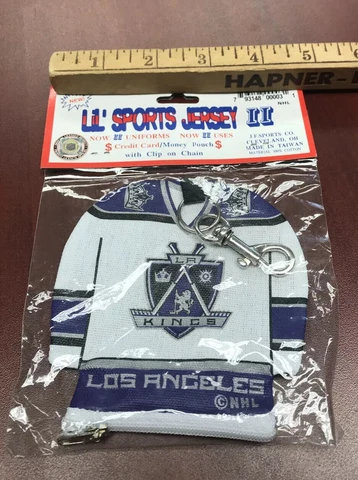 VTG NHL L.A. Los Angeles Kings Hockey Jersey Keychain Lil Sports Brat NHL Cover
