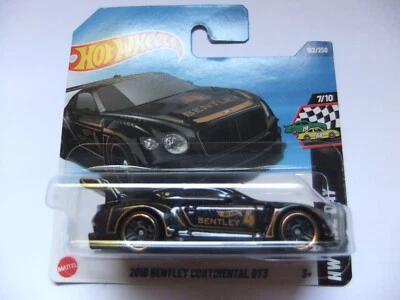HOT WHEELS 2018 BENTLEY CONTINENTAL GT3 HW RACE DAY 2025 NUOVO BLISTERATO - Immagine 1 di 3