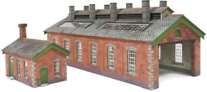 N Scale Double Track Engine Shed Metcalfe PN913 - Picture 1 of 4
