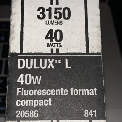 Sylvania 20586 Ft40Dl/841/Rs/Eco Twin Fluorescent - Image 1 of 4