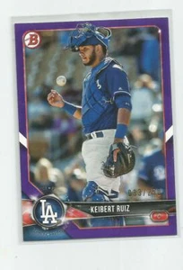 2018 Bowman Draft KEIBERT RUIZ Purple 033/250 - Picture 1 of 1