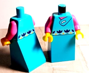 New LEGO Skirt Tulip Shirt Dutch Dress Girl Boy Long Sleeve Pink Thermal Torso - Picture 1 of 1