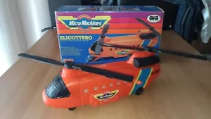 MicroMachines Micro Machines 1986 cod. 6450 Elicottero Trasporti - MINT IN BOX - Foto 1 di 7