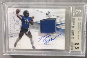 Jimmy Garoppolo Autograph #071/350 2014 SP Authentic Patch BGS 8.5 & AUTO 10 RC - Picture 1 of 3