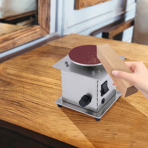 Electric Grinder Disc Sander 4" Polishing Grinding Tool Mini Sharpener