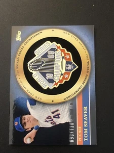 2012 Topps Gold Commemorative Pin Card /736 Tom Seaver #GCP-TS HOF - Picture 1 of 2