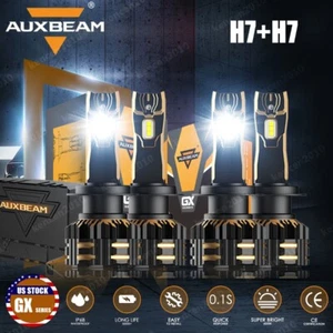 For BMW 320i 2013-2017 AUXBEAM Canbus LED Headlights High Low Beam Combo 6000K - Bild 1 von 12
