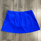 Land?S End 14? Tummy Control Royal Blue Swim Skirt Size 14