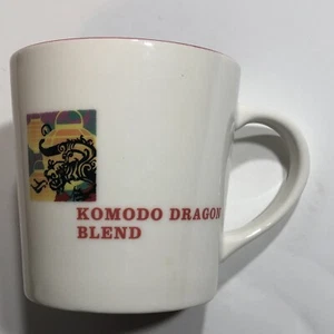 2005 Starbucks Coffee Co Komodo Dragon Blend Asia Pacific 16 Oz Ceramic Mug - Picture 1 of 6