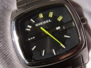 DIESEL ONLY THE BRAVE DZ-1556 HERREN QUARZWERK ARMBANDUHR SCHWARZES ZIFFERBLATT FUNKTIONIERT - Bild 1 von 12