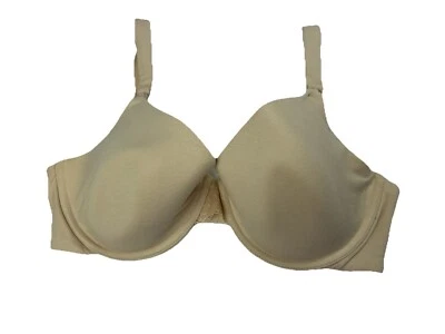 Gilligan & O’Malley Nursing Bra Nude Beige 36D Lightly Padded Cotton Underwire - Image 1 of 4
