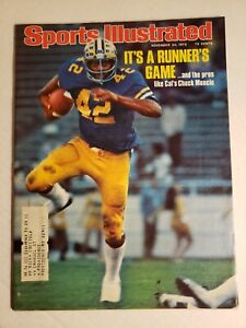 24 novembre 1975 Sports Illustrated Chuck Muncie UCal Berkeley Football/Saints