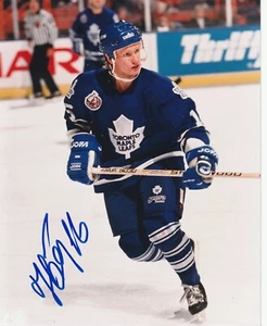 TORONTO MAPLE LEAFS NICKOLAI BORSCHEVSKY SIGNED 8 X 10 PHOTO w COA GTP - Picture 1 of 1