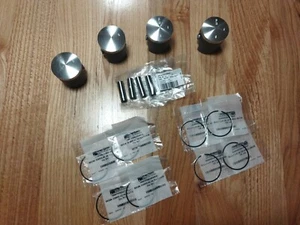 Suzuki RG 500 Front+Rear Meteor Piston Set - RG 500 Pistons - Picture 1 of 7