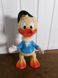 Vintage LOULOU Louie Duck Puppe 24 cm WALT DISNEY LEDRA Logo Elefant 1962 - Bild 1 von 7