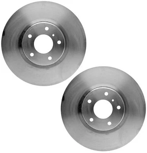 Pair Set 2 Front Disc Brake Rotors ACDelco For Nissan 350Z Single Piston Caliper - Picture 1 of 1