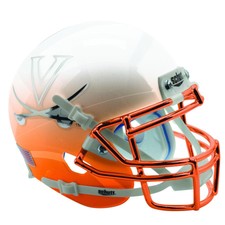 VIRGINIA CAVALIERS WHITE FEATHERHEAD SCHUTT XP AUTHENTIC FOOTBALL HELMET