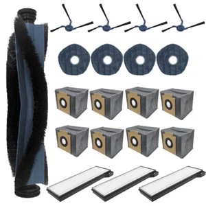 Main Brush Side Brushes Dust Bags Filters for Eufy X10pro OMNI Vacuum Cleaner - Picture 1 of 69